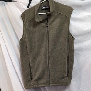 REI Men's Olive Green Fleece Vest